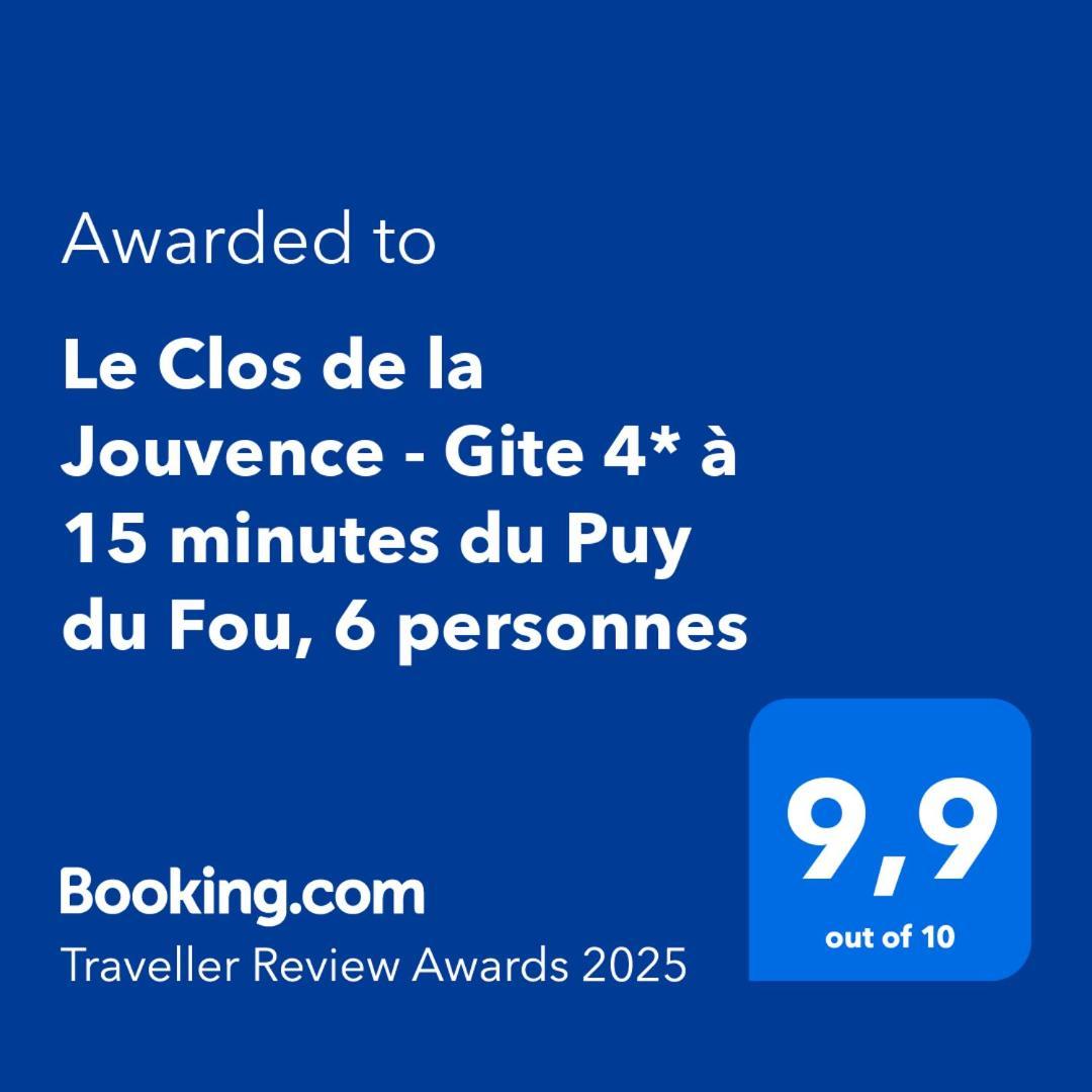 Le Clos De La Jouvence - Gite 4* A 15 Minutes Du Puy Du Fou, 6 Personnes Saint Laurent sur Sevre Bagian luar foto